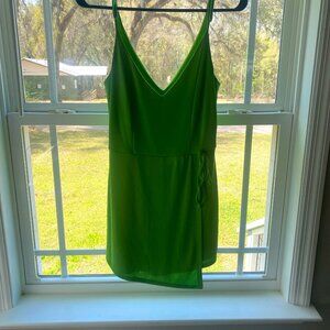 Bebe Green Romper Small